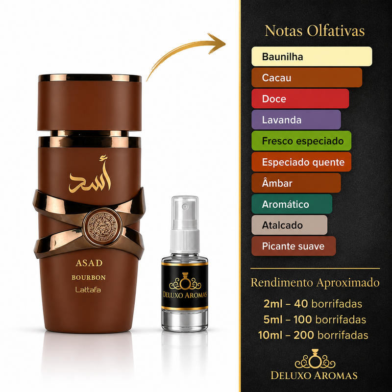 Asad Bourbon Lattafa DECANT