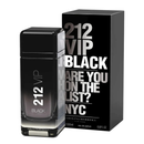 Perfume 212 VIP BLACK  Carolina Herrera 100ml