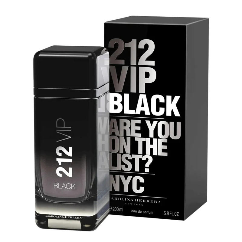 Perfume 212 VIP BLACK  Carolina Herrera 100ml